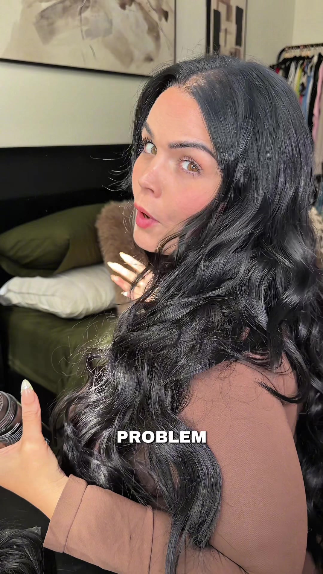 TikTok post by @nati.noeli for BOLDIFY. Caption reads: @@boldify has held me down for over a decade and....
