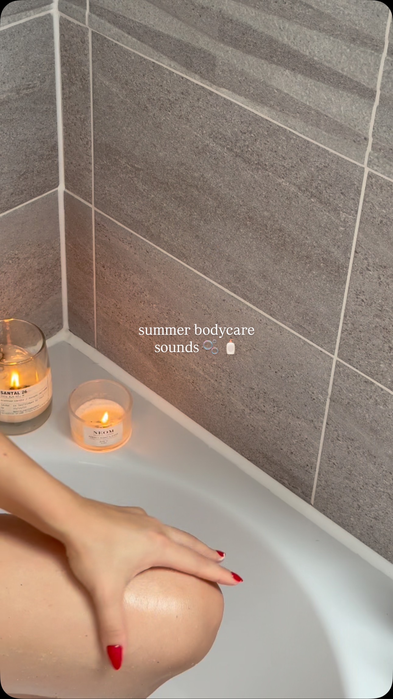 Instagram post by @withdanielle_ for Estrid. Caption reads: [...] & Neroli & Orchidee Shower Gel*
@heyestrid....