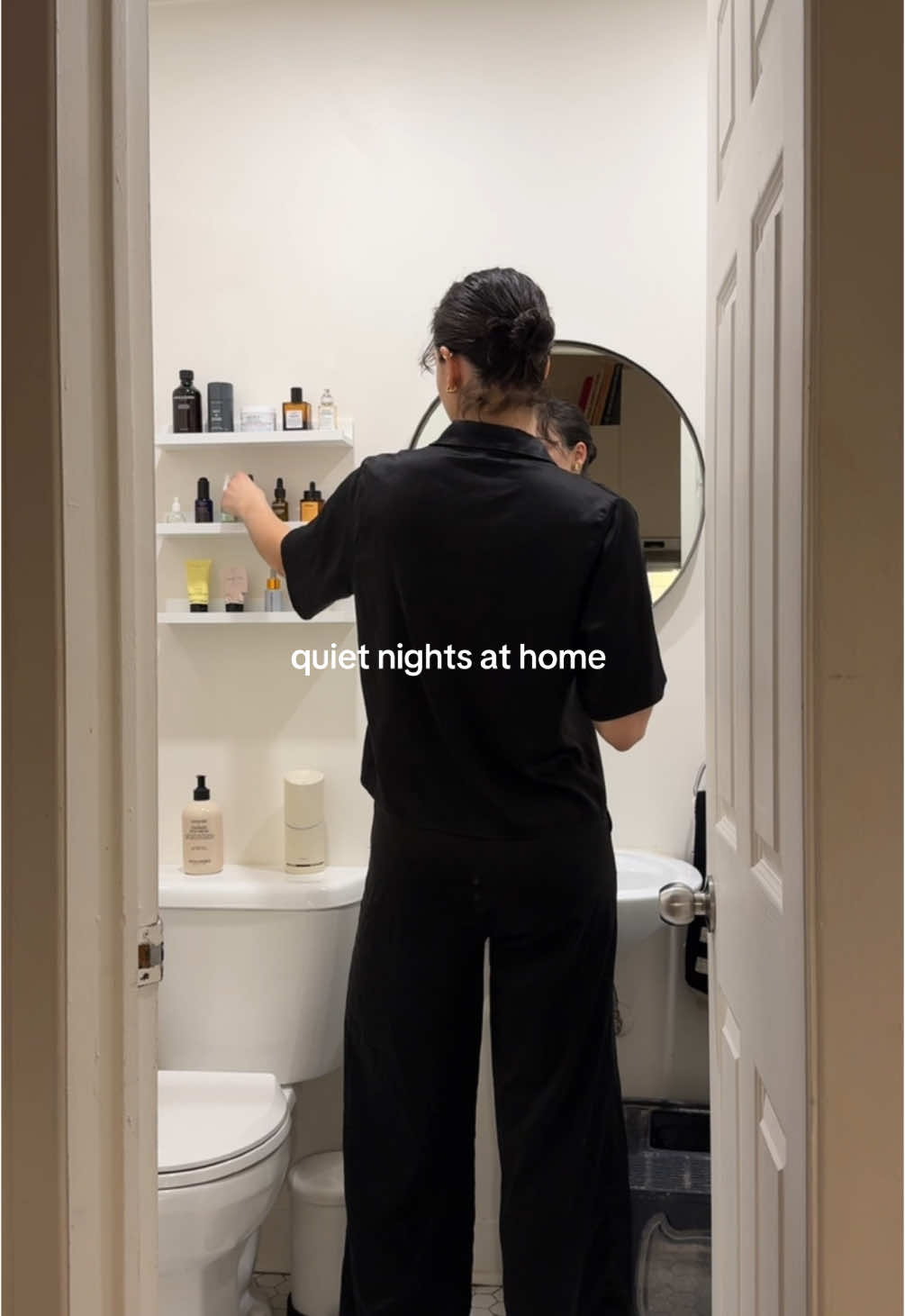 TikTok post by @urgirlvic for Organic Traditions. Caption reads: [...] are so back - unwinding with @Organic....