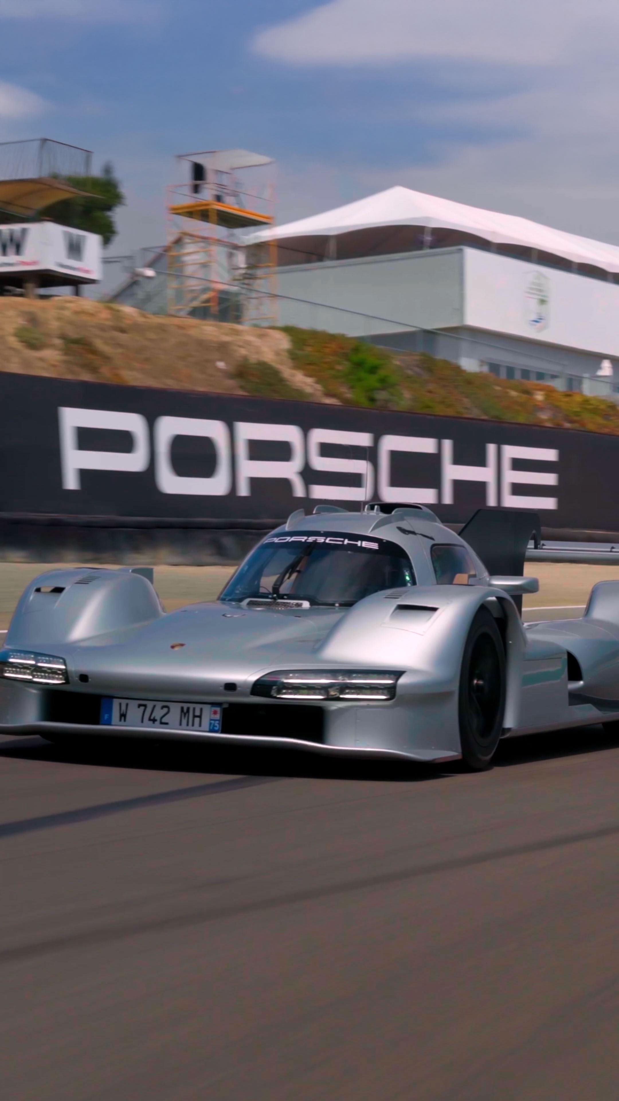 Instagram post by @porschemotorsportnorthamerica for Porsche USA. Caption reads: The Porsche 963 RSP: street-ready and born from....