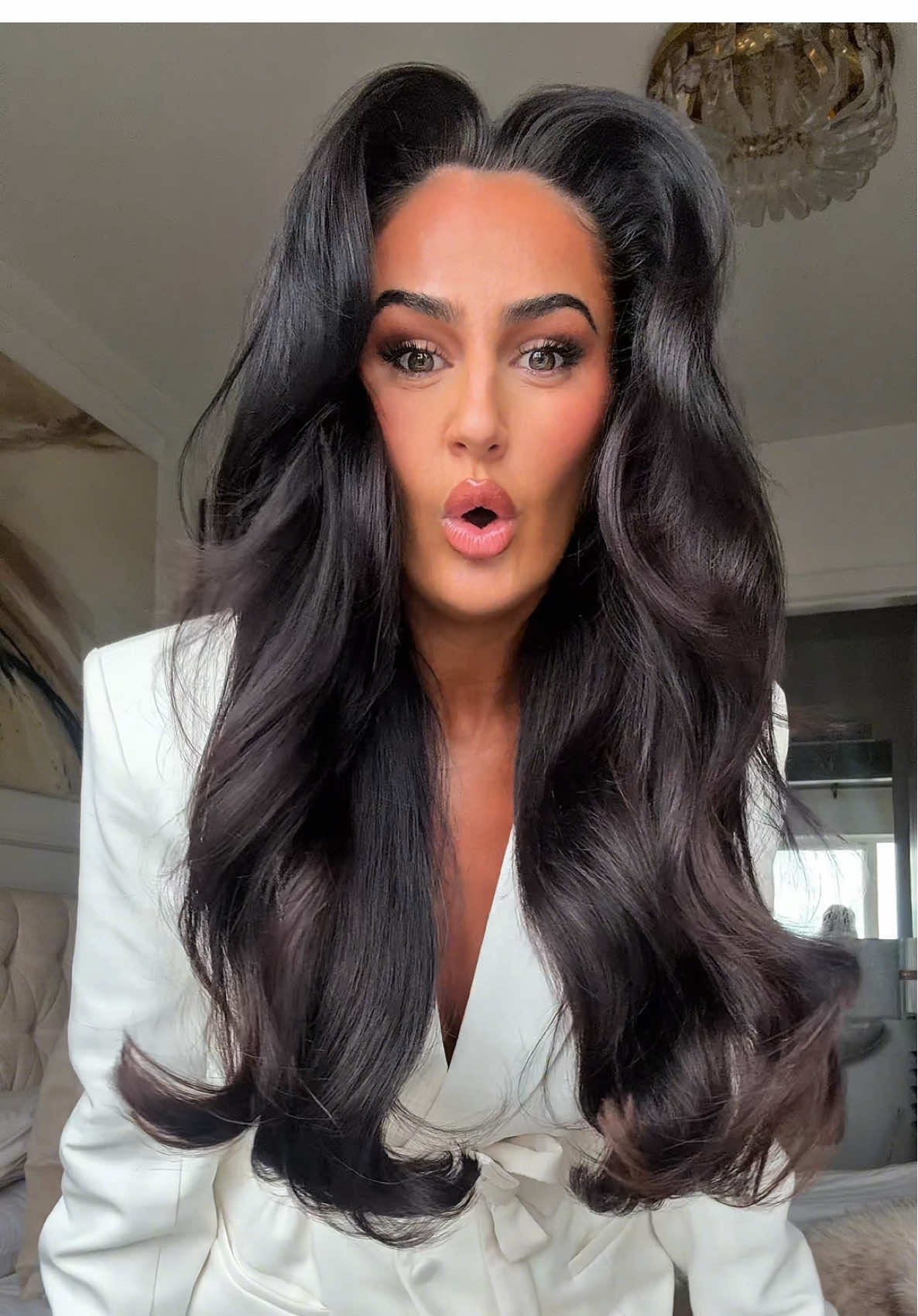 TikTok post by @blamurphy for BiaBelle Beauty. Caption reads: Finishing touches for @kaldoraskinclinic 1st....