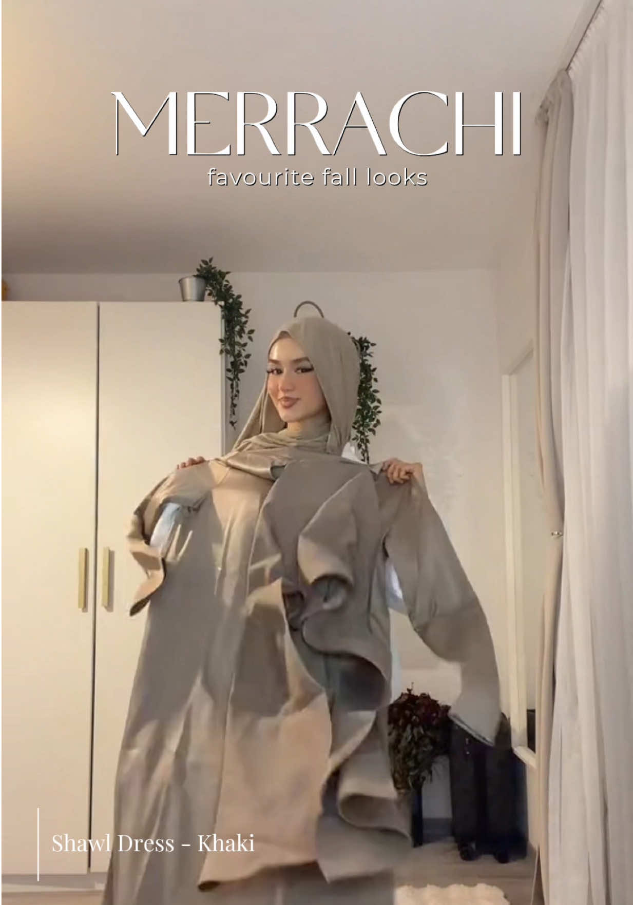 TikTok post by @berna_tsn for Merrachi. Caption reads: Ad Which @MERRACHI look is your favorit? 🤔😍....