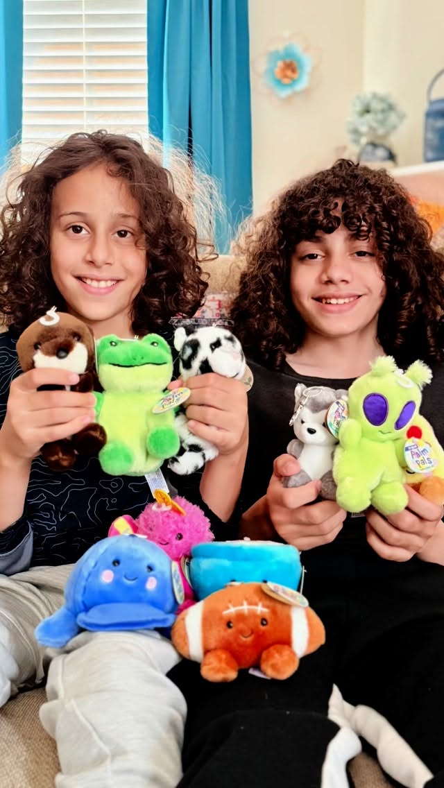 Instagram post by @greeneclecticmama for Palm Pals. Caption reads: [...] are enjoying the afternoon having a....