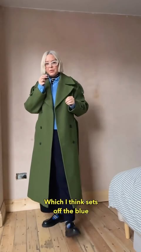 Instagram post by @alexandra.stedman for Sezane. Caption reads: [...] years old)
Socks @damsonmadder 
Shoes....