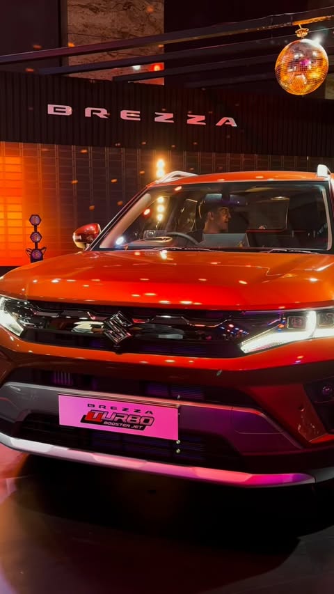 Instagram post by @curlyaayuu for Maruti Suzuki. Caption reads: A spontaneous plan feels different when the New....