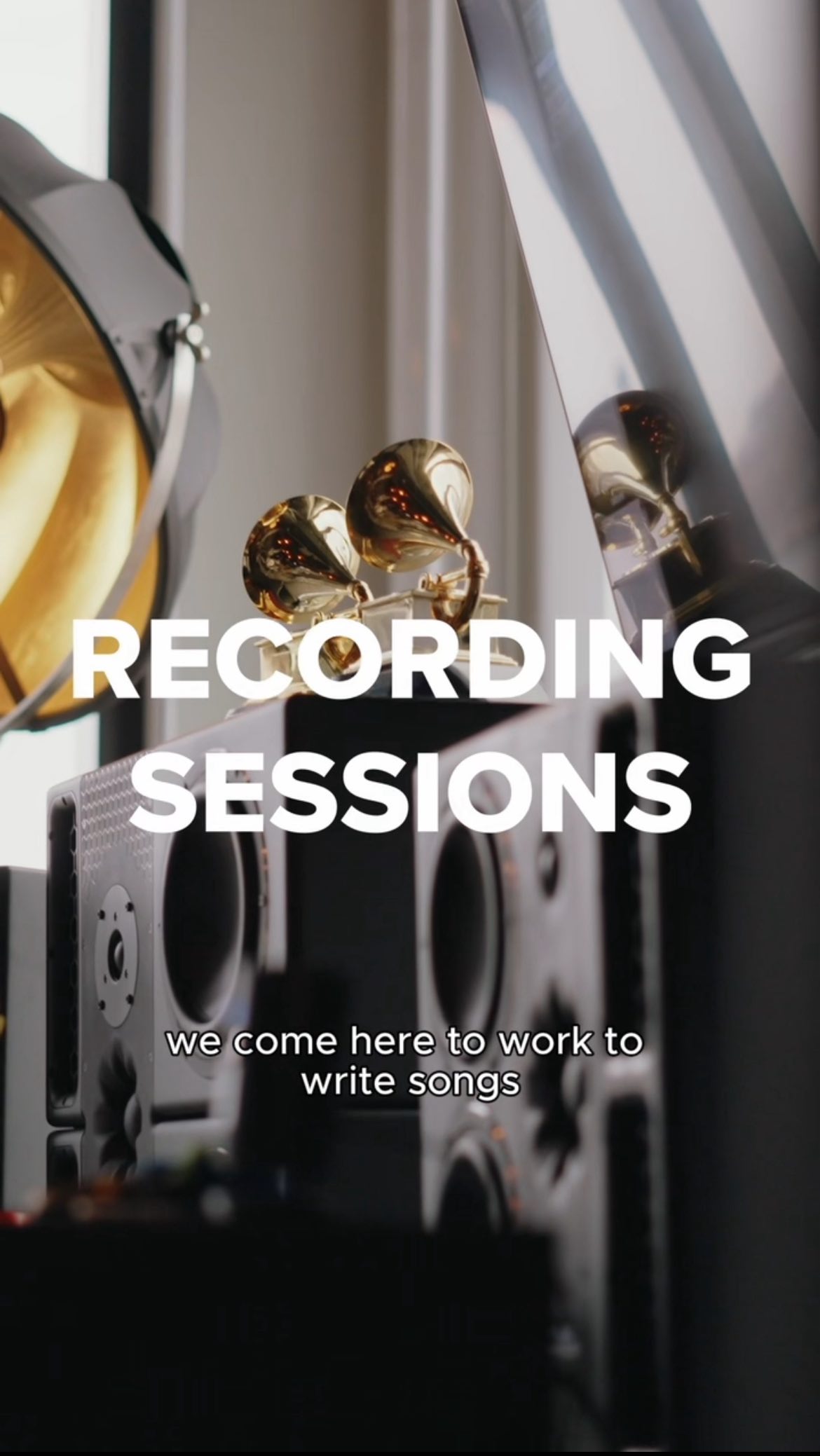 Instagram post by @andreapturk for Soundstripe. Caption reads: 200 sessions. 3 days. 1 NYC. #antisocialcamp.