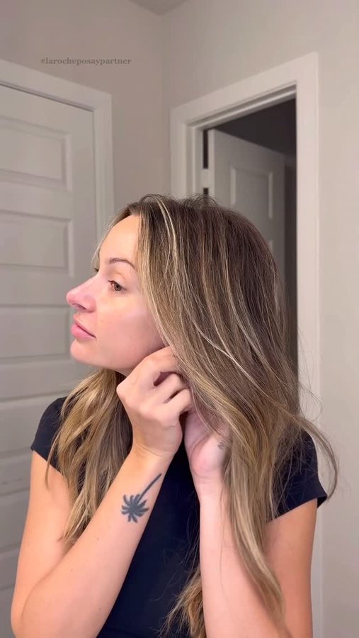 Instagram post by @catherineeebs for LaRochePosayUS. Caption reads: #LaRochePosayPartner Your favorite....