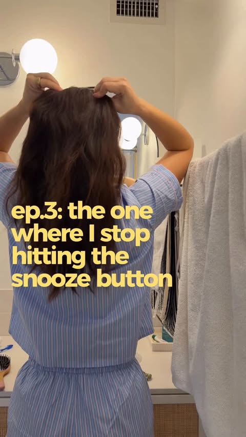 Instagram post by @annamariacain_ for Kettle & Fire. Caption reads: a snooze button hates to see me coming (but I’m....