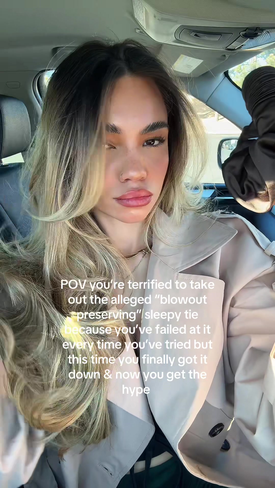 TikTok post by @imbellag_ for Sleepy Tie. Caption reads: [...] hooked for life this is genius @The Sleepy....