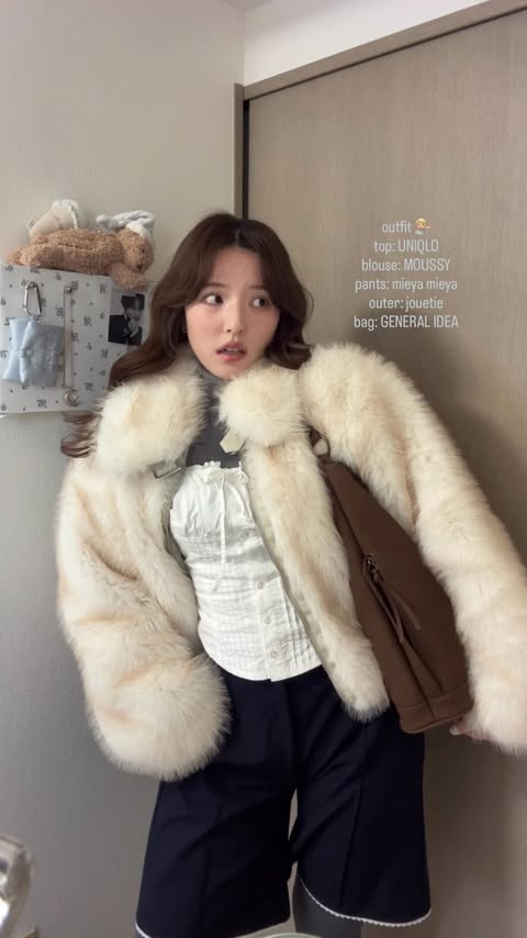 Instagram post by @blue_moon.121 for MOUSSY. Caption reads: 🥮⛷️🪗🎪🛷🎟️....