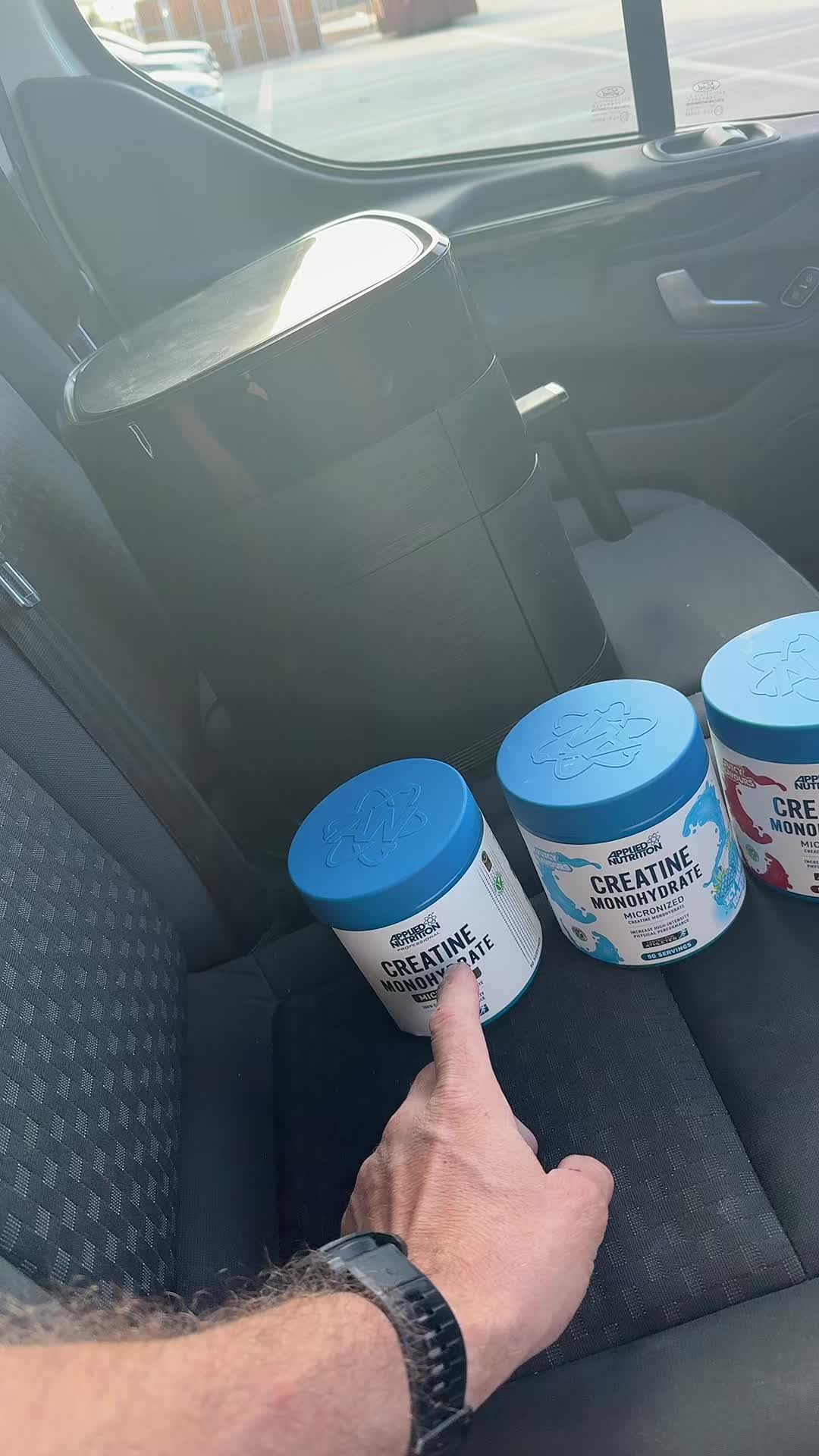 TikTok post by @lukesparkytiktok for Applied Nutrition. Caption reads: @Applied Nutrition what an insane price! 6 months....