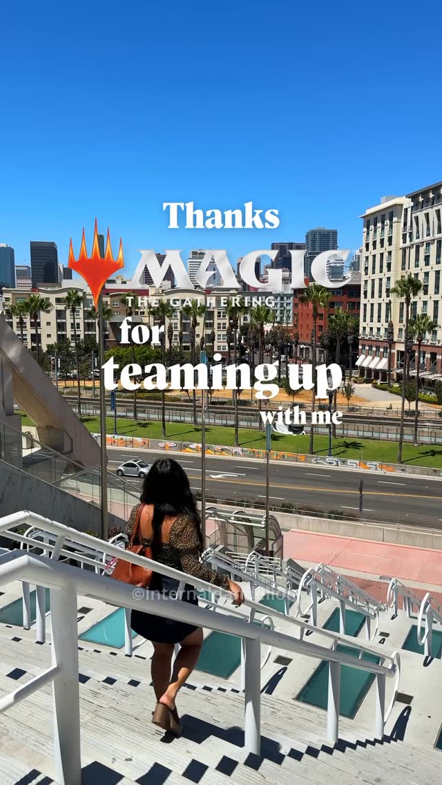 Instagram post by @internaldandelion for Magic: The Gathering. Caption reads: Going around San Diego trying Spidey’s favorite....