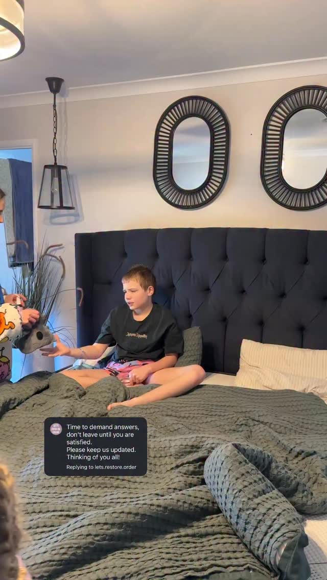 Instagram post by @courtney_klk for Kinder. Caption reads: Thank you to everyone who have sent loving....