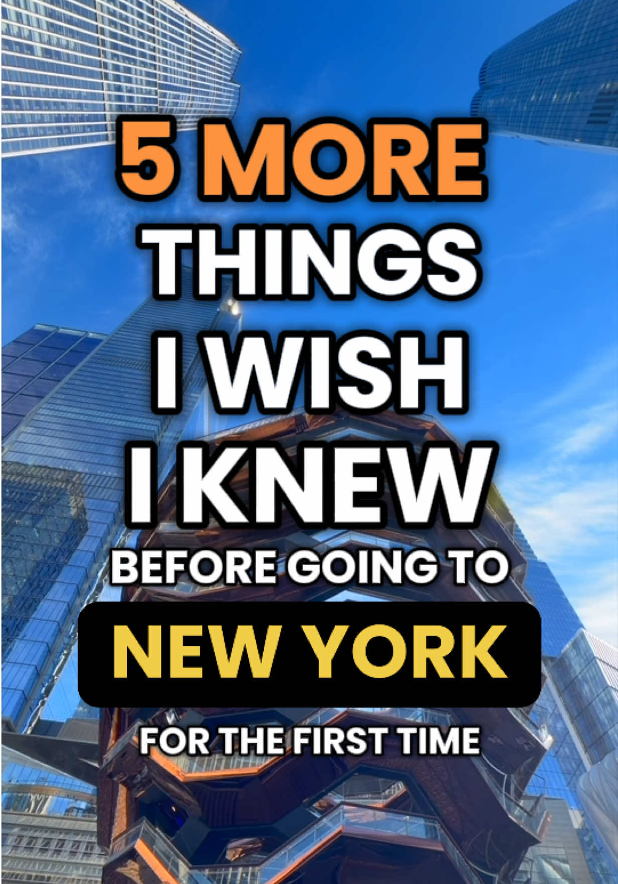 TikTok post by @robdidatiktok for Skyscanner. Caption reads: Back once again with more unsolicited New York....