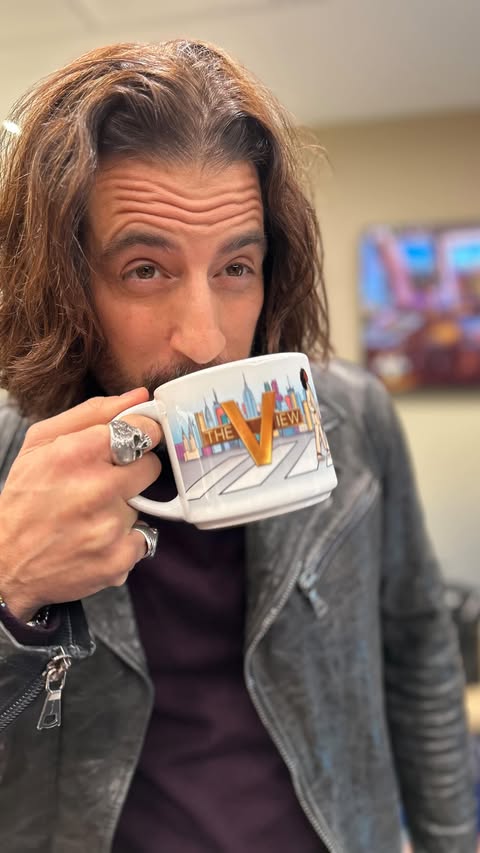 Instagram post by @jonathanroumieofficial for Hallow. Caption reads: [...] Pratt, Gwen Stefani, and more for the....