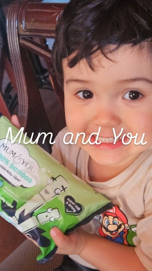 Instagram post by @tomi_nico24 for Mum & You. Caption reads: 💙 Here are the books we read on repeat! What's....