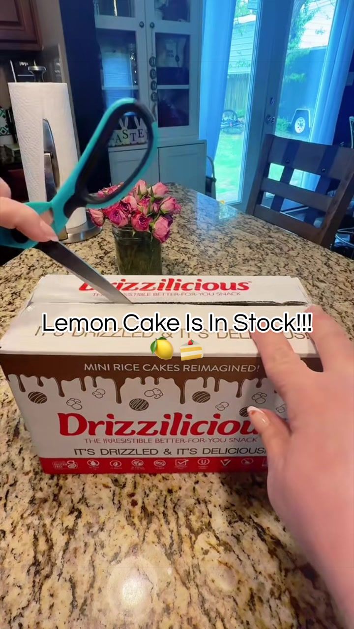 TikTok post by @harvestjarco for Drizzilicious. Caption reads: [...] 6 pack is still in stock 👀🍋 These....