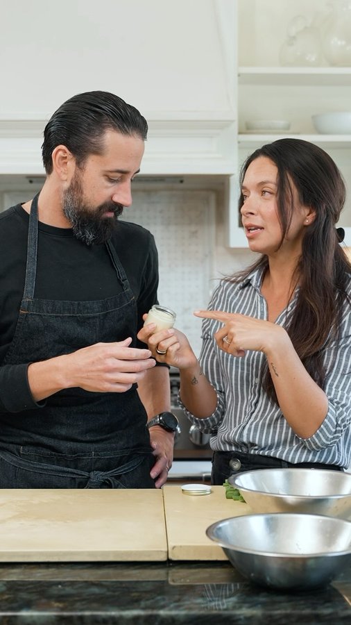 Instagram post by @lauren_gruel for Clara & Fritz. Caption reads: We wash our hands like 500 times a day and....