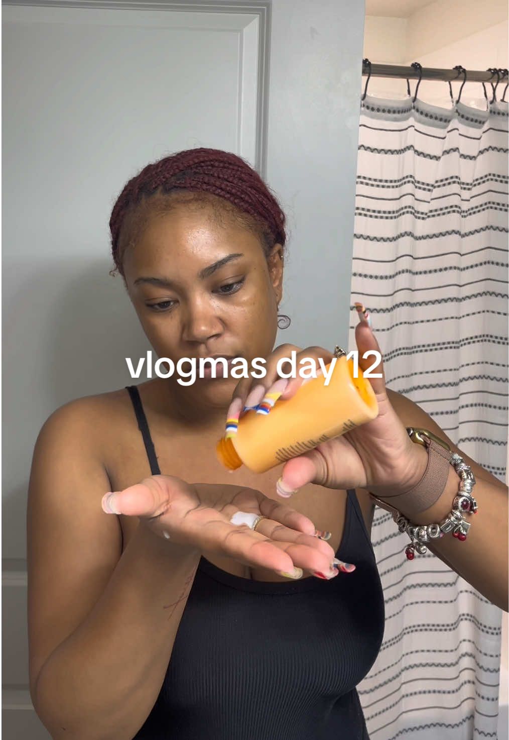 TikTok post by @meianalynn for Experiment Beauty. Caption reads: Chile.. you damned if you do and damned if you....