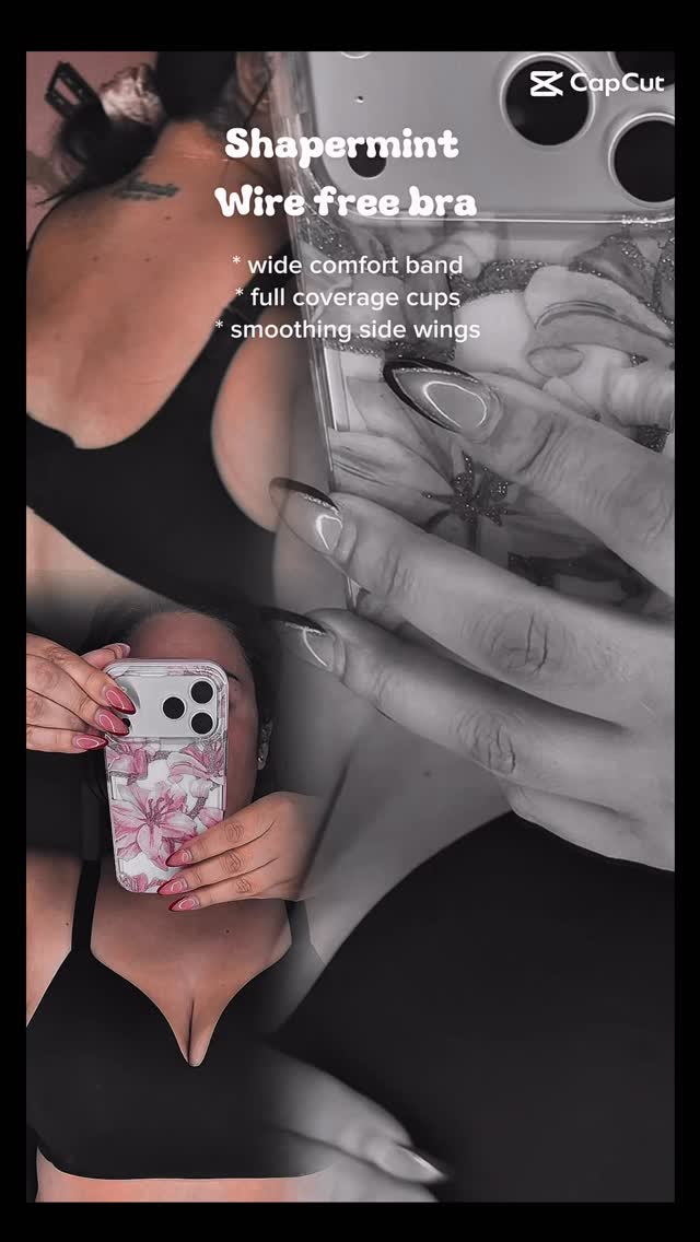 Instagram post by @fearlessjenny22 for Shapermint. Caption reads: Shapermint wireless bra !! It’s hard to find a....