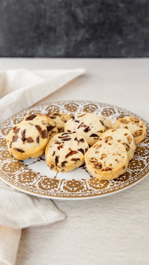 Instagram post by @milkandcardamom for Taste of Home. Caption reads: Cheese + chocolate = 🤤❤️ This sablé dough is my....