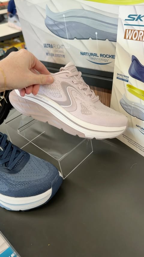 Instagram post by @kt.gonzales for SKECHERS. Caption reads: [...] I always have to pop in to my local....