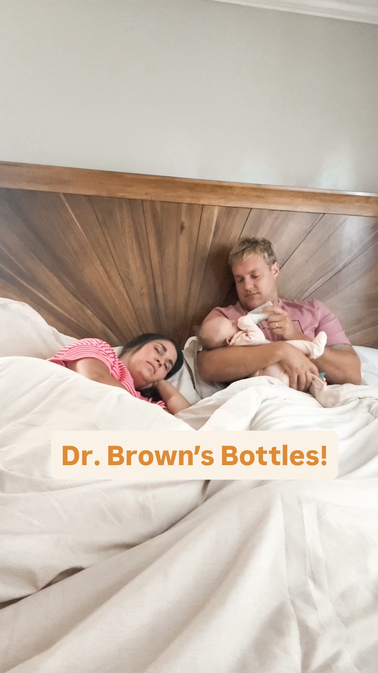 Instagram post by @alex_a_jeffries for Dr Browns. Caption reads: [...] the night feeds. We decided to try @drbrowns....