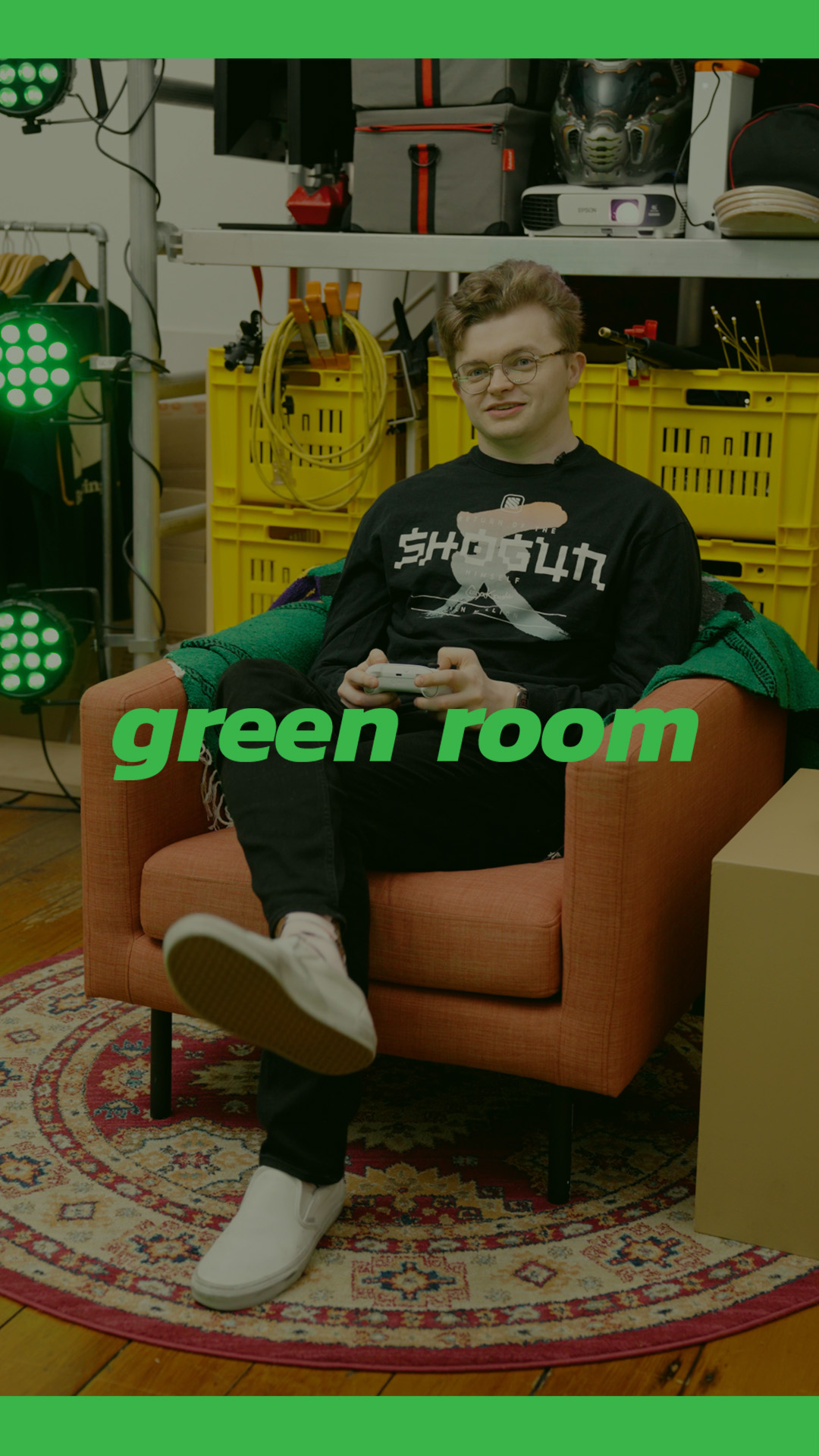 Instagram post by @cg5beats for Xbox. Caption reads: We caught up with CG5 (aka Charlie Green) in the....