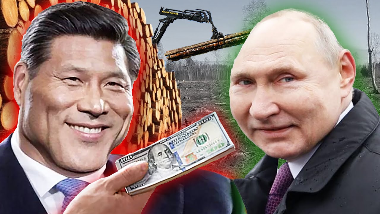 YouTube post by @roman_nfkrz for Makeship. Caption reads: How Russia Got Sold to China.