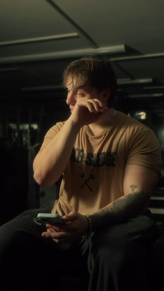 Instagram post by @kevstrength for Axe & Sledge Demo Crew. Caption reads: I’ve never got to tell my true story on my exact....