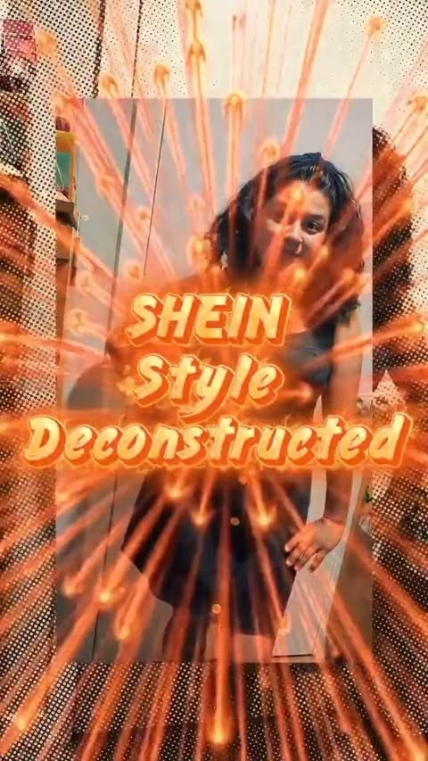 Instagram post by @yessy_reviews for SHEIN US. Caption reads: Shein Style Deconstructed #ad 🥳Download the SHEIN....