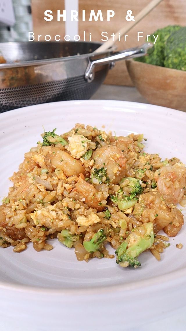 Instagram post by @cookingkatielady for TRIFECTA. Caption reads: ‼️Comment “SHRIMP” for a link to the full detailed....