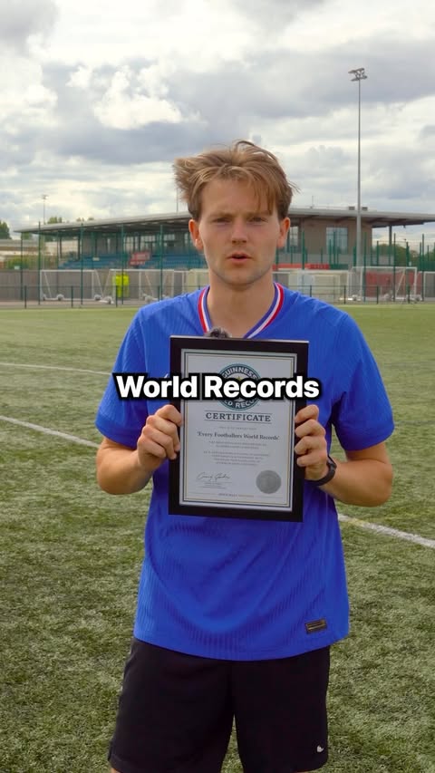 Instagram post by @sebfut_ for Xbotgo. Caption reads: [...] Football World Records with the help of....