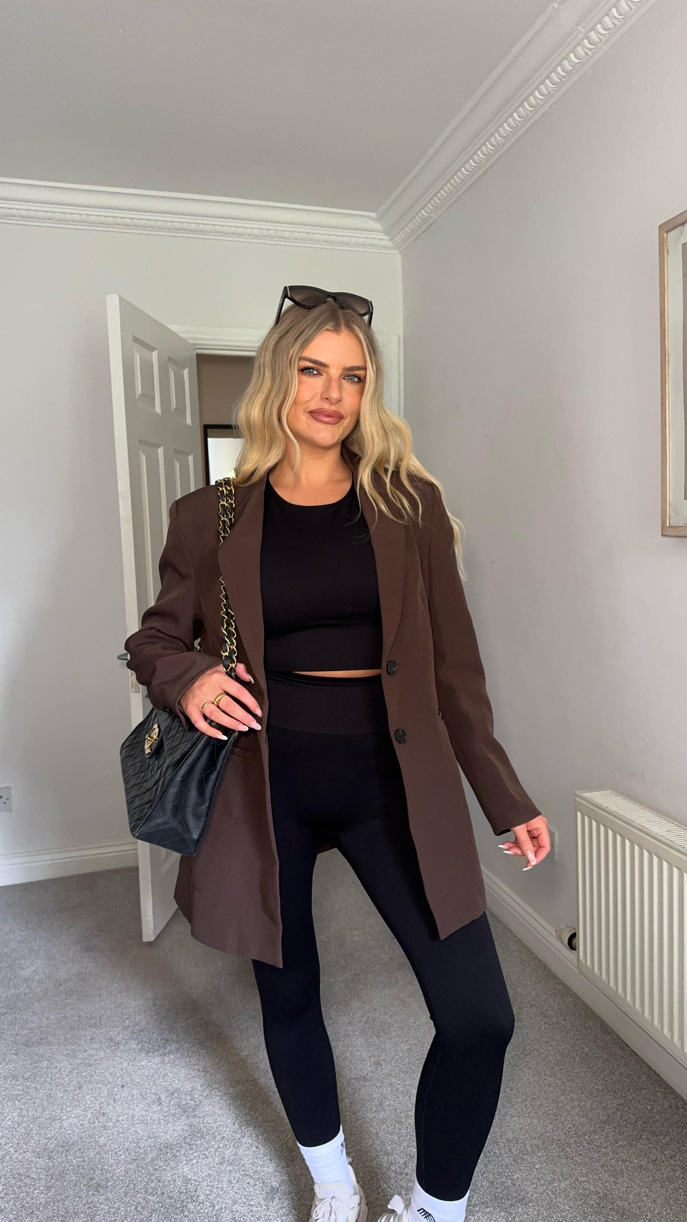 Instagram post by @ashleykehoe09 for 4TH ARQ. Caption reads: Back to basics 🤍 @4tharq The Outlet SS25 has just....