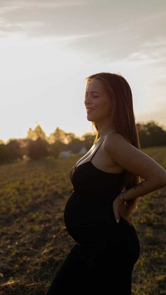 Instagram post by @asiahrehorowicz for Canpol babies. Caption reads: Mamusie przed porodem mam nadzieje, że dostaniemy....