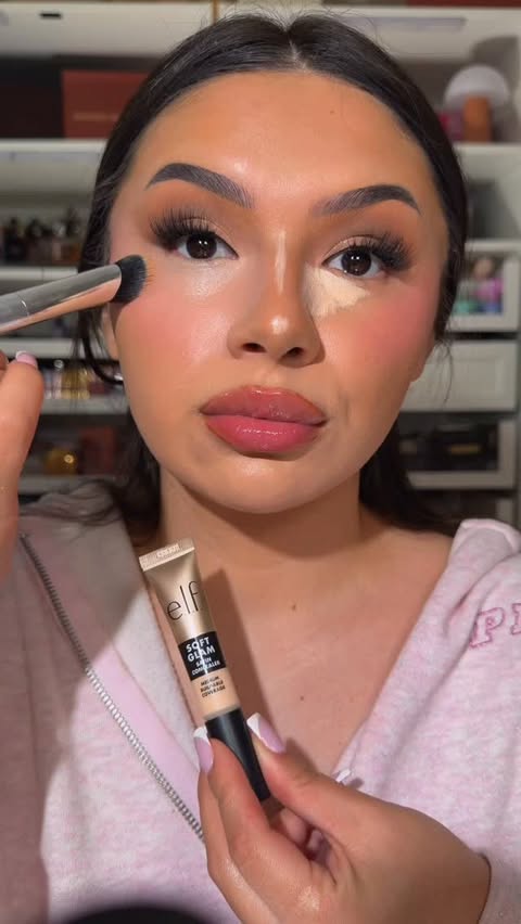 Instagram post by @hannahmiaaaa for LottieLondon. Caption reads: This $5 concealer did not disappoint....