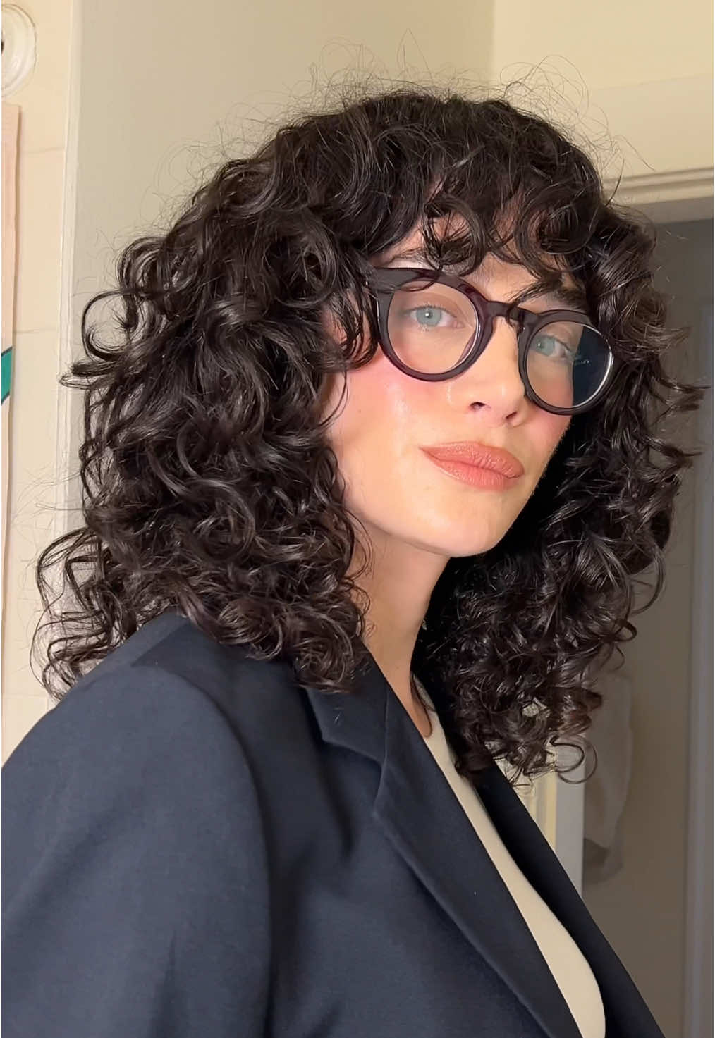 TikTok post by @laurengsundstrom for JVN Hair. Caption reads: I can’t be bothered with a million products in my....