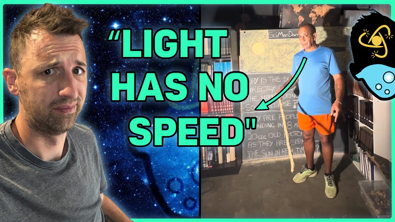 YouTube post by @SciManDan for Ekster. Caption reads: Is This Man the Most Confidently Incorrect Person....