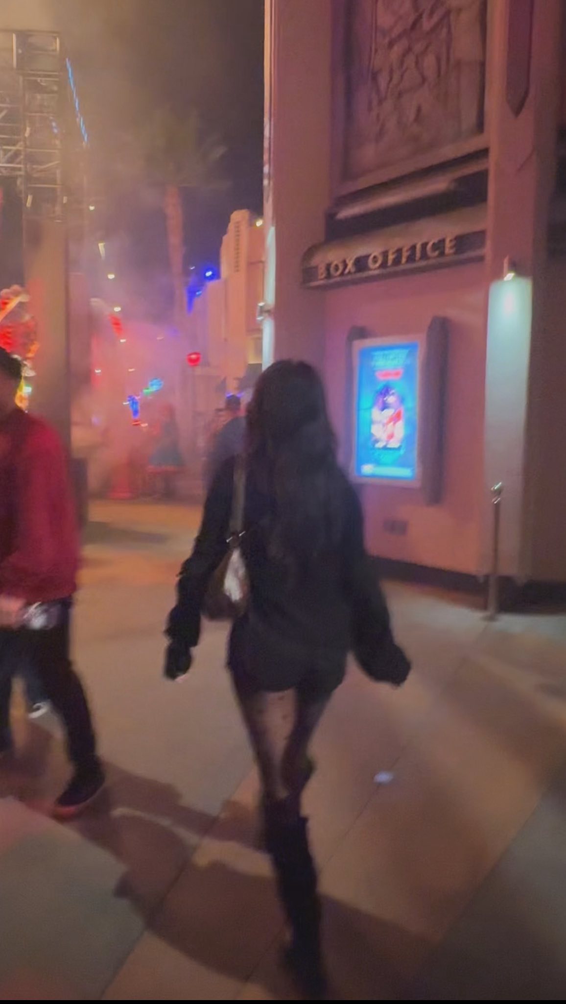 Instagram post by @sophiefergi for Halloween Horror Nights. Caption reads: my happy place fr @horrornights #universalhhn....