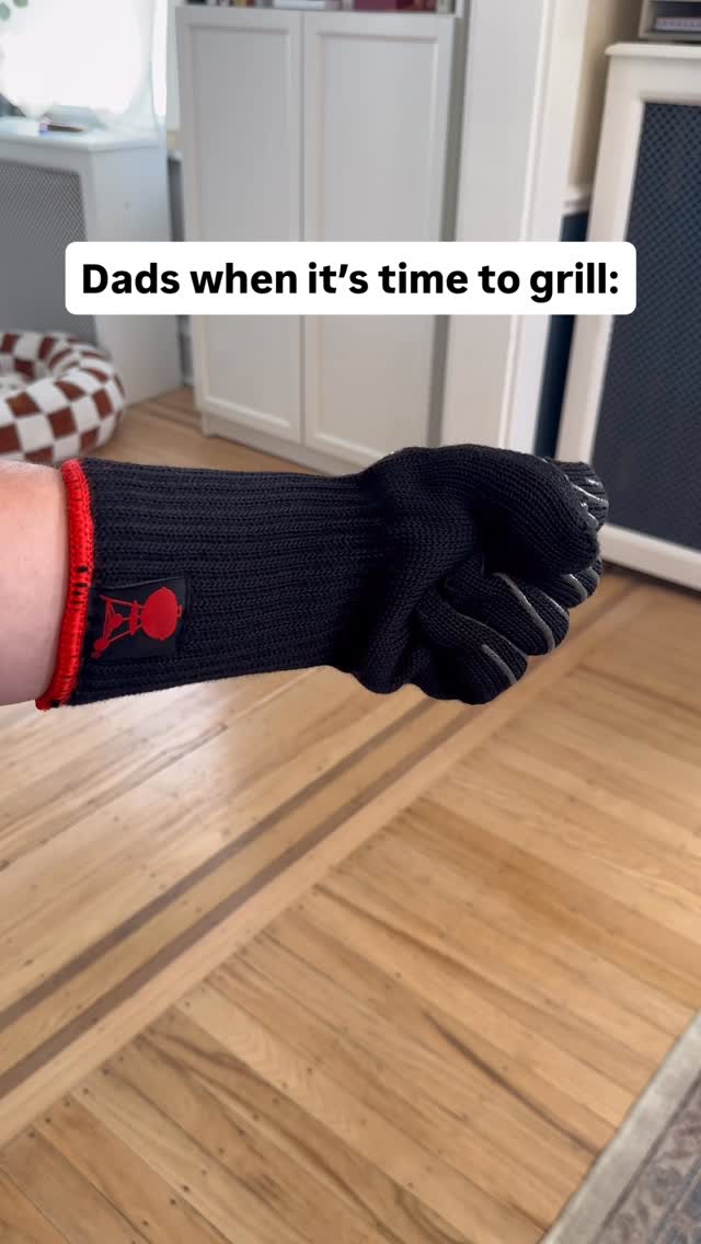 Instagram post by @brendenandellie for Weber Grills. Caption reads: It’s not who I am underneath, but what I grill....