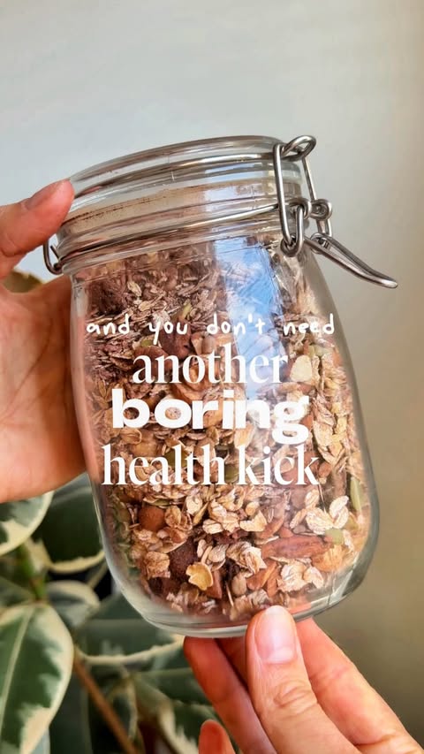 Instagram post by an influencer for Waitrose. Caption reads: choc bircher muesli / ad @waitrose this Jan I’m....
