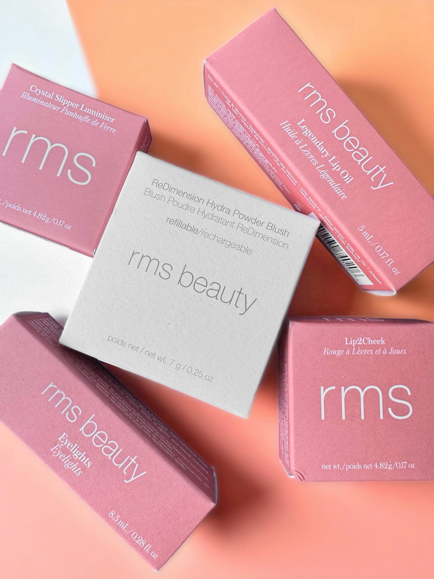 Instagram post by @amanda_roussin for RMS Beauty. Caption reads: #GiftedByRmsBeauty @rmsbeauty | Okay but how....