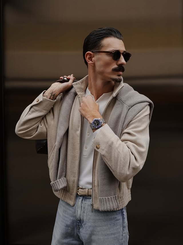 Instagram post by an influencer for Longines. Caption reads: [...] und Momenten der Ruhe. Die @longines....
