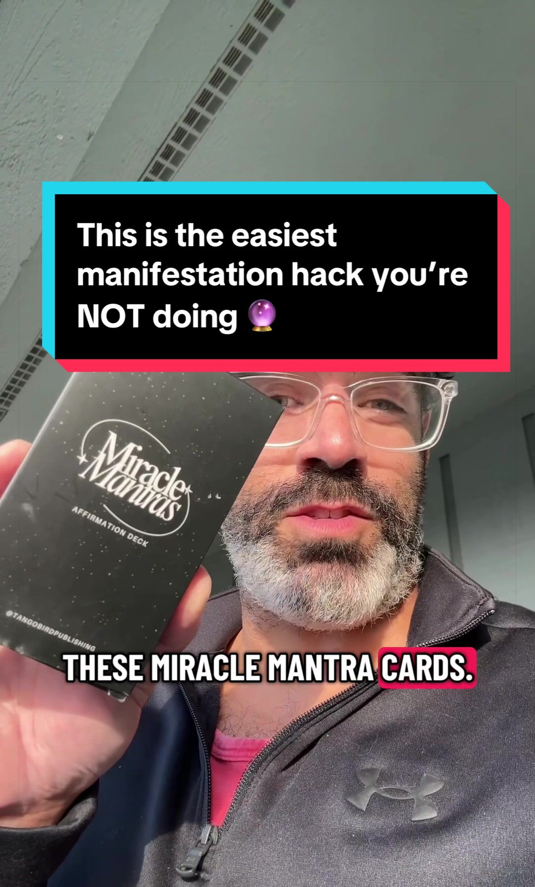 TikTok post by @truebluereview for TangoBird Publishing. Caption reads: Most people think manifestation is complicated… or....