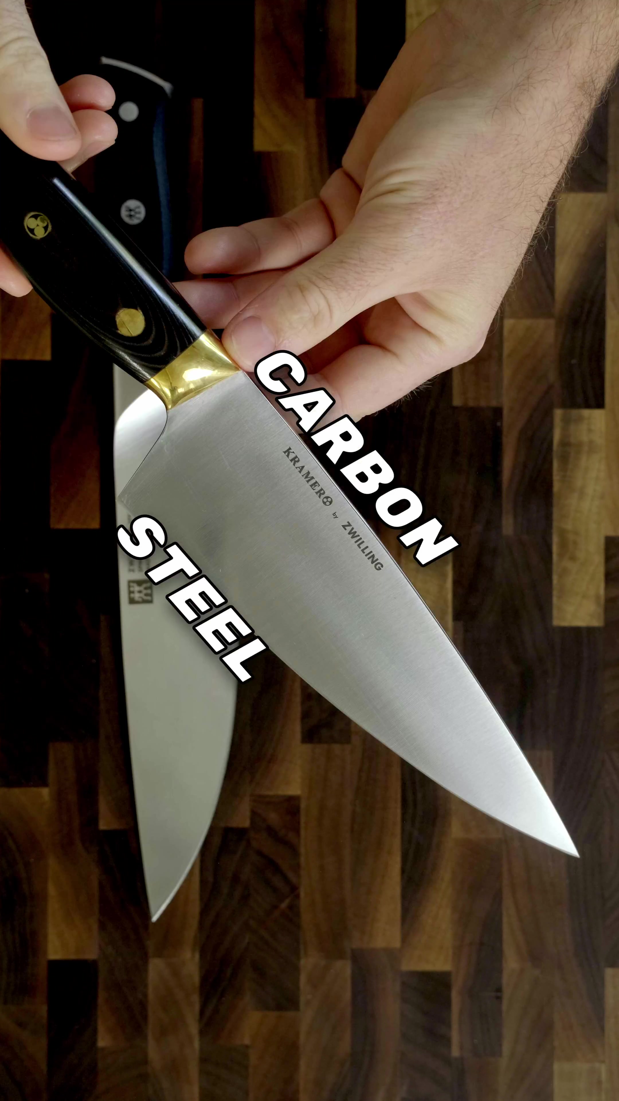 TikTok post by @triggtube for ZWILLING. Caption reads: [...] for you. These are my 2 favorite @ZWILLING....