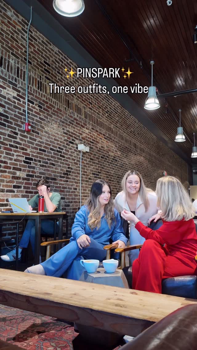 Instagram post by @busekkamci for Pinspark. Caption reads: ☕✨ Saturday mornings hit different when you’re....