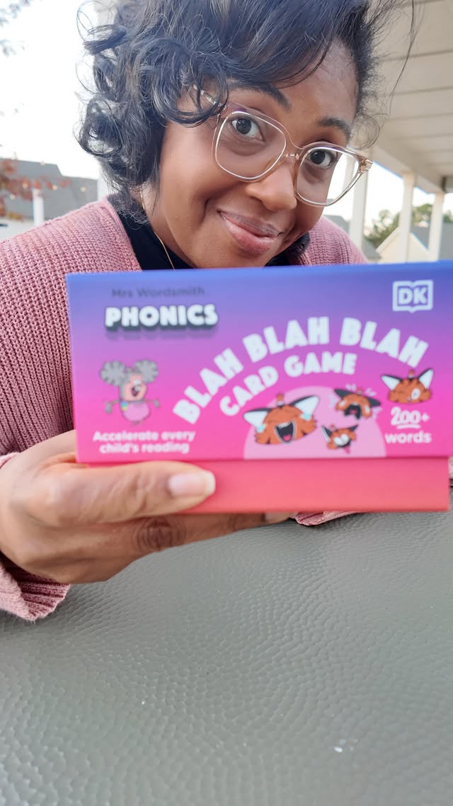 Instagram post by @thekarnes for Mrs Wordsmith. Caption reads: Make learning fun! Shop Mrs. Wordsmith’s award....