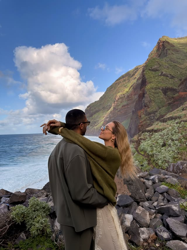 Instagram post by @dandi.couple for airBaltic. Caption reads: Madeira was a dream 🥹🏝️

Our favourite spots to....