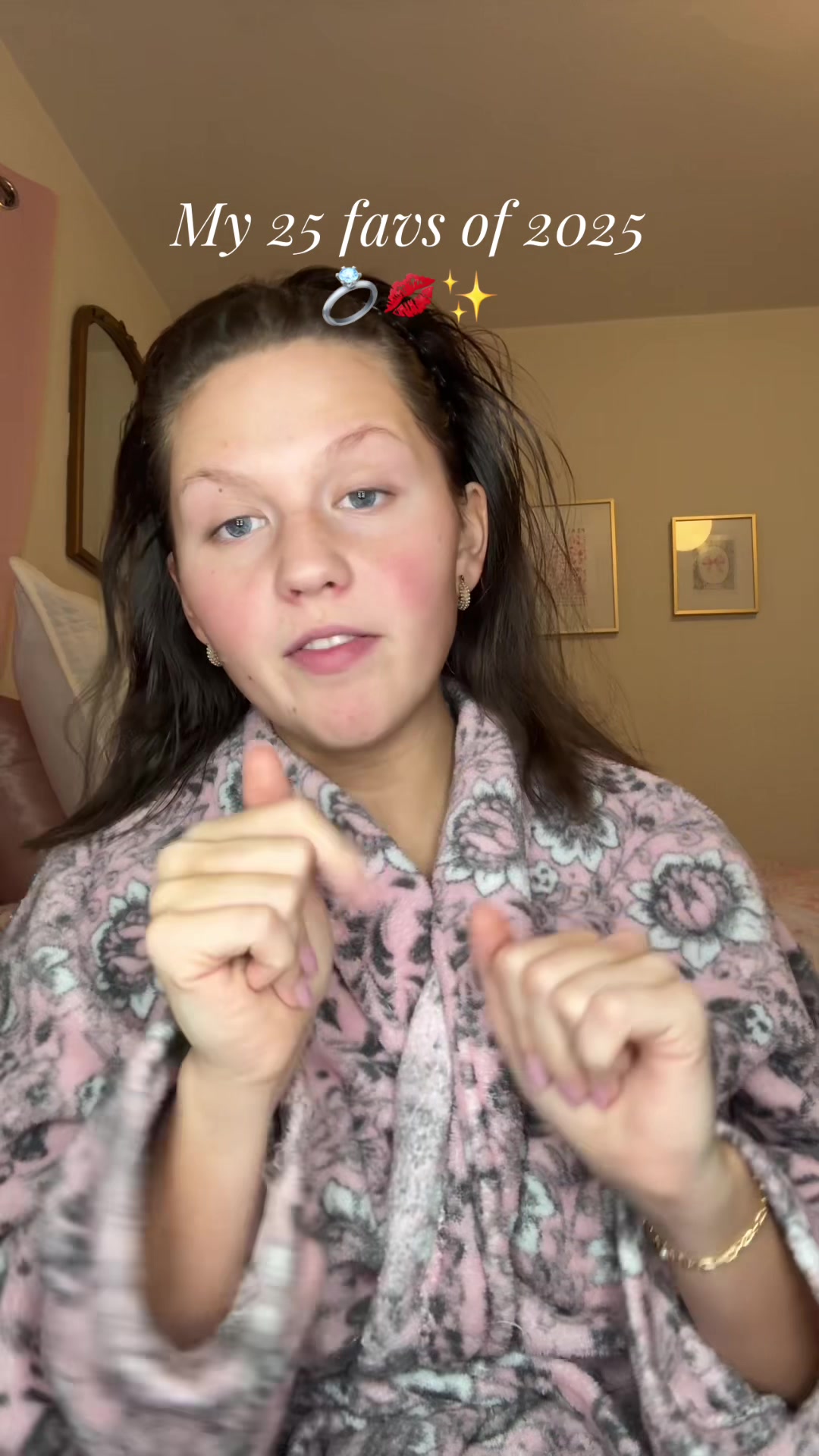 TikTok post by @.erin..nicole for Bio Ionic. Caption reads: Definitely taking these into 2026 with me🥰🥰....