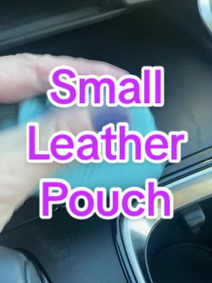 TikTok post by @mama5.finds for Royal Bagger. Caption reads: [...] #SmallLeatherPouch #CoinPouch @ROYAL BAGGER....